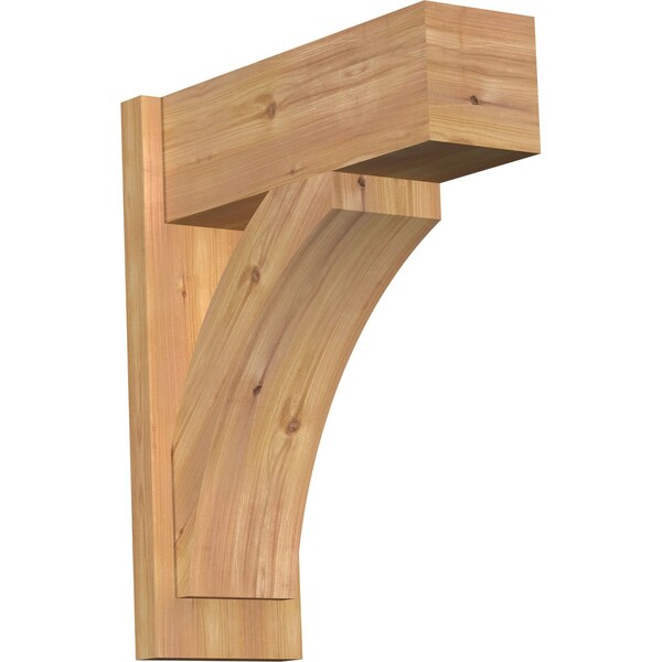 Ekena Millwork Thorton Block Smooth Outlooker, Western Red Cedar, 7 1/2"W x 20"D x 24"H OUT08X20X24THR05SWR - main
